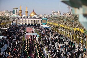 تقرير مصور | مسيرة الطالبات المشاركات في حفل تخرج "بنات الكفيل" في كربلاء