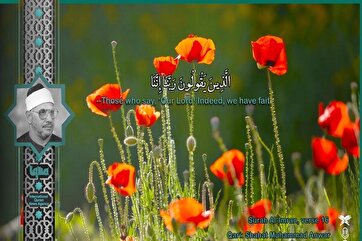 Şəhhat Ənvərin "Ali-İmran" surəsindən etdiyi qiraətindən bir hissə