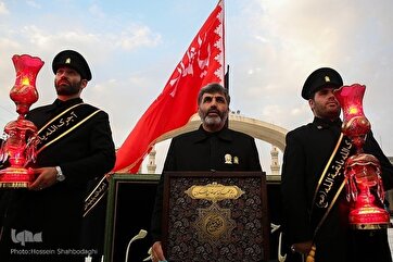 Məhərrəm ayı ərəfəsində müqəddəs Cəmkəran məscidinin bayrağının dəyişdirilməsi