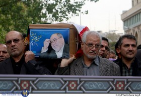 تشییع پیکر استاد محمد تقی مروت