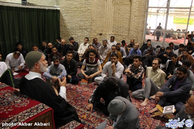 مراسم اعتکاف در چهارمحال و بختیاری