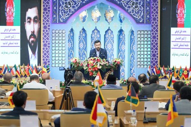 فیلم/ تلاوت «محمدعلی فروغی» نماینده کشور افغانستان از جامعة المصطفی العالمیه