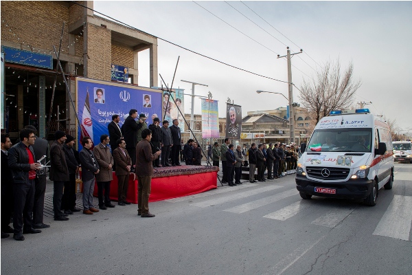 رژه موتوری نیروهای مسلح به مناسبت آغاز دهه فجر در چهارمحال&zwnj;وبختیاری