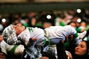 فیلم/ همایش شیرخوارگان حسینی در سراسر کشور