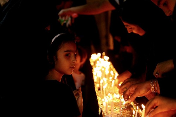 مراسم شام غریبان حسینی در چهارمحال و بختیاری