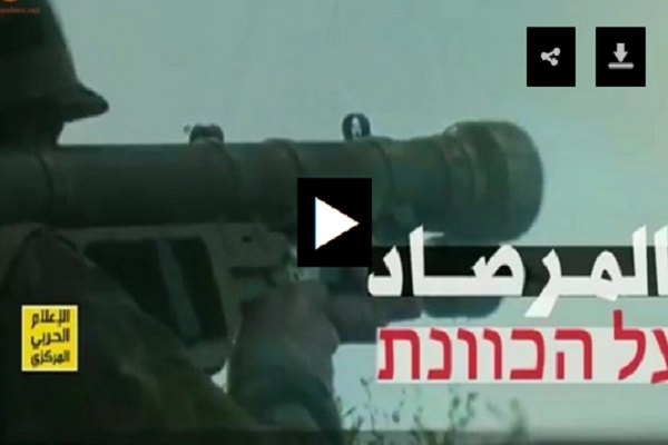 فیلم/ پهپاد وارد حریم لبنان شود، سرنگون می‌شود