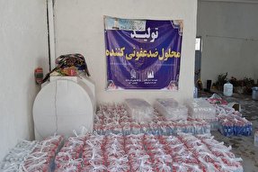 توزیع 12 هزار بسته محلول ضدعفونی‌کننده در آمل