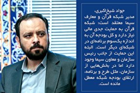 فتوتیتر | کل بودجه شبکه قرآن، یک‌سوم بودجه برنامه‌ یک شبکه دیگر است