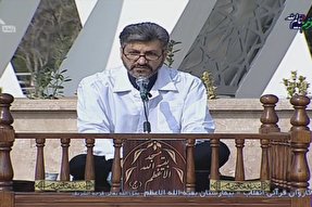 فیلم | تلاوت «قاسم رضیعی» در کاروان قرآنی انقلاب