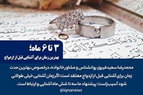 فتوتیتر | ۳ تا ۶ ماه؛ بهترین زمان برای آشنایی قبل از ازدواج