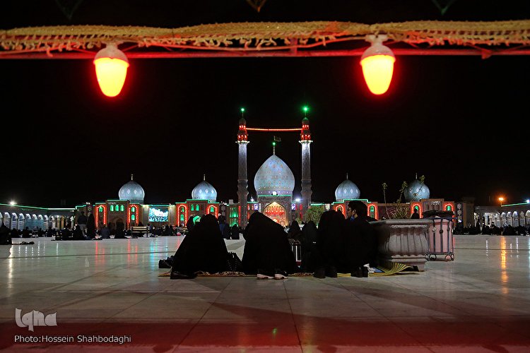 حال و هوای میعاد منتظران در شب هفتم محرم