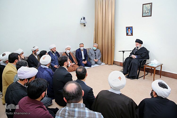 دیدار جمعی از مسئولین سازمان تبلیغات اسلامی با رهبر انقلاب