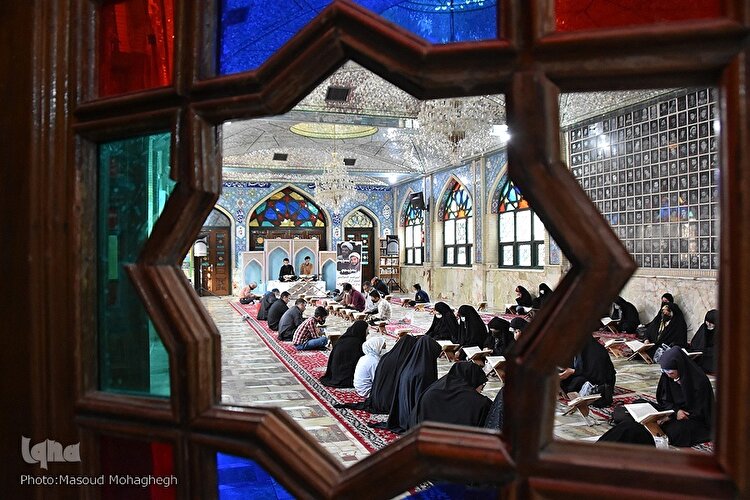 مراسم جزءخوانی قرآن کریم در سمنان‎‎‎‎