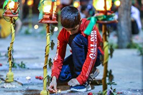 آخرین پنج‌شنبه ماه مبارک رمضان در گلزار شهدا