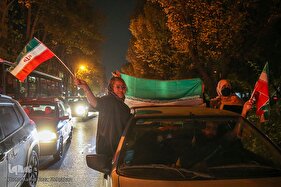 شادمانه پیروزی تیم ملی در تهران/۲