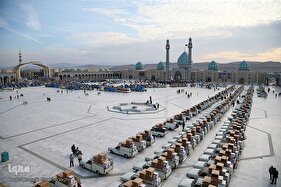 رزمایش اهدای ۶۰۰ سری جهیزیه در مسجد مقدس جمکران