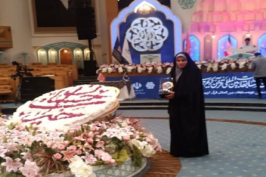 مریم قاسمی کُرانی، حافظ کل قرآن کریم