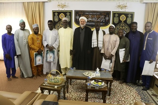 حضور جمعی از اساتید نمایندگی المصطفی سنگال در عراق + عکس