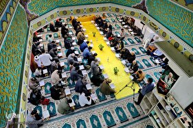 محفل انس با قرآن با تلاوت احمد ابوالقاسمی در بجنورد