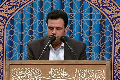 فیلم | تلاوت «حسینی‌پور» در حضور رهبر معظم انقلاب