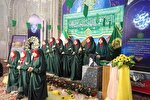 شب شعر بانوان عرب زبان در حرم مطهر رضوی برگزار شد + عکس