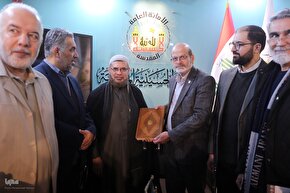 بازدید رئیس جهاددانشگاهی از نمایشگاه قرآن