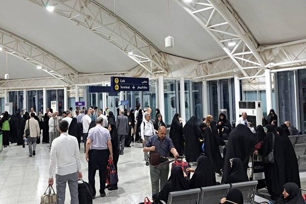 ورود بیش از 58 هزار زائر ایرانی به سرزمین وحی