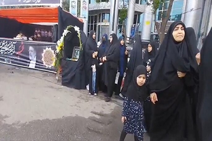 فیلم | برپایی موکب عزای شهدای خدمت