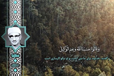 فیلم | فراز شنیدنی «منشاوی» از سوره آل‌عمران