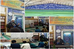 نگاهی به آیین خطبه‌خوانی غدیر در مسجد امام رضا(ع) اهواز