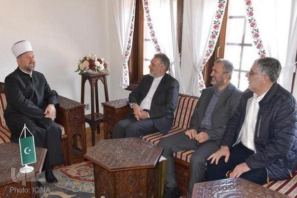 دیدار نماینده المصطفی با مفتی شهر زنیتسا بوسنی