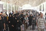 تردد ۷۷۱ هزار زائر از پایانه مرزی خسروی