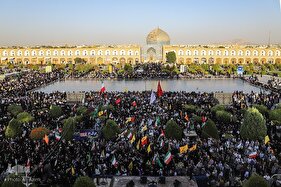 حمایت مردم اصفهان از عملیات «وعده صادق ۲»