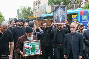 مراسم تشییع پیکر خادم‌القرآن عبدالرسول عبایی