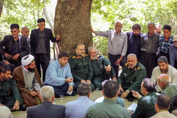 سفر استاندار و مسئولان کشوری و استانی به روستای دهدلی