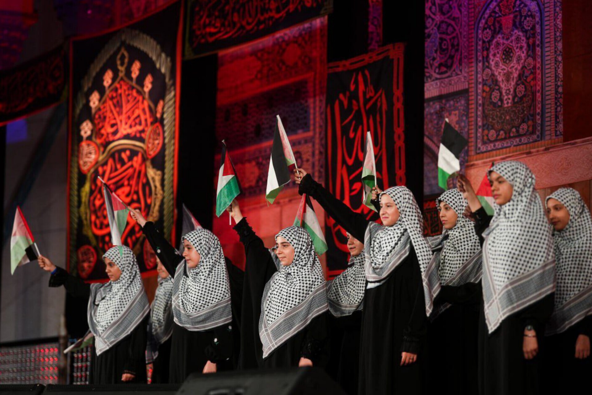 اجتماع مردم تهران در حمایت از کودکان مظلوم غزه