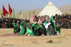 آیین تعزیه خوانی روز عاشورا در وردنجان