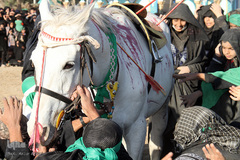 آیین تعزیه خوانی روز عاشورا در وردنجان