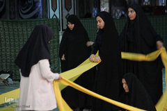 جزءخوانی قرآن کریم در مصلای شهرکرد