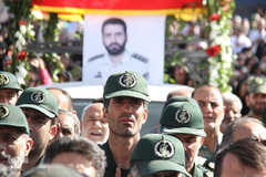 تشییع پیکر شهید «قربانعلی امیدی»