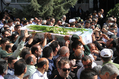 تشییع پیکر شهید «قربانعلی امیدی»