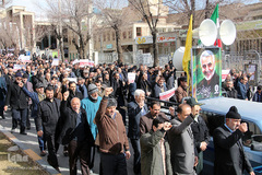 راهپیمایی محکومیت ترور شهید سردار «قاسم سلیمانی» در شهرکرد