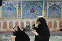 مراسم احیای شب قدر در شهرکرد