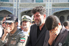 تشییع پیکر شهید سانحه کنارک در شهرکرد