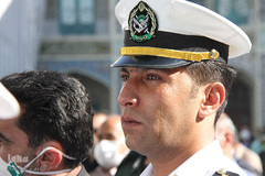 تشییع پیکر شهید سانحه کنارک در شهرکرد