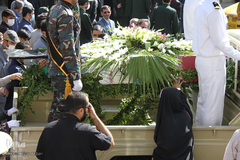 تشییع پیکر شهید سانحه کنارک در شهرکرد