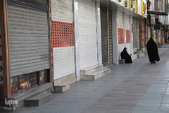 کرکره های پایین در شهرکرد