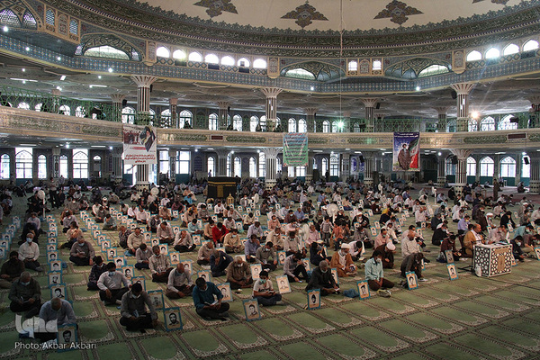 مراسم قرائت دعای عرفه در شهرکرد