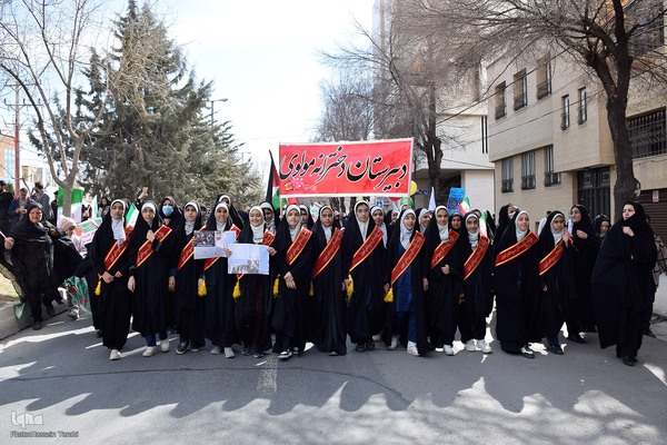 راهپیمایی بزرگ و با صلابت مردم شهرکرد در ۲۲ بهمن