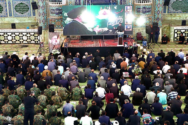 اجتماع عزاداران شهادت ریاست جمهوری و همراهان